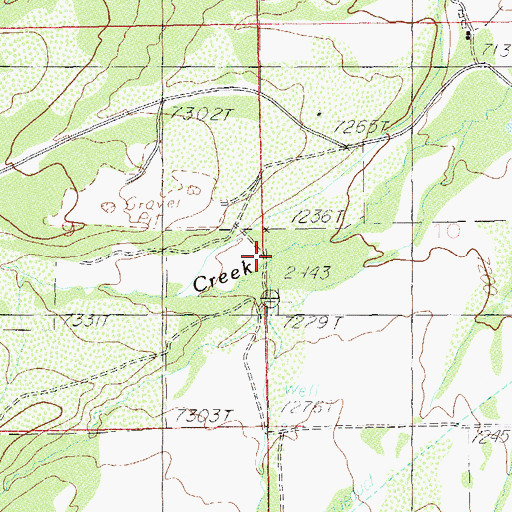 Topographic Map of Clay Draw, UT