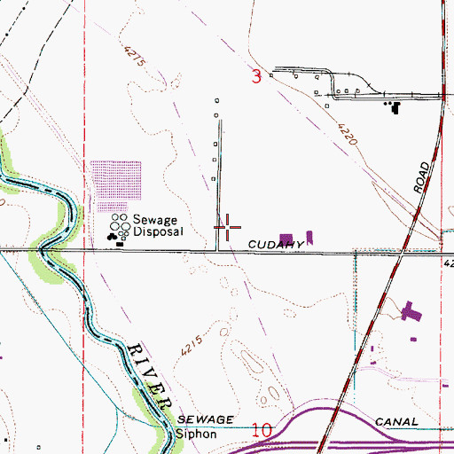 Topographic Map of Wasatch Front Industrial Park, UT