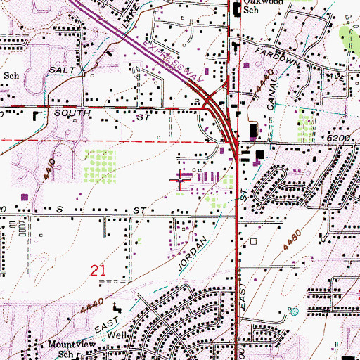 Topographic Map of Monte Cristo Condo, UT