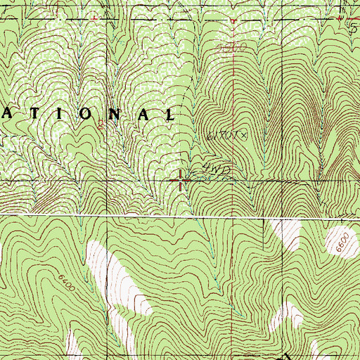 Topographic Map of John Watts Spring, UT