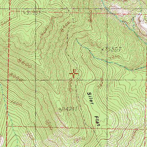 Topographic Map of Leep Creek Trail, UT