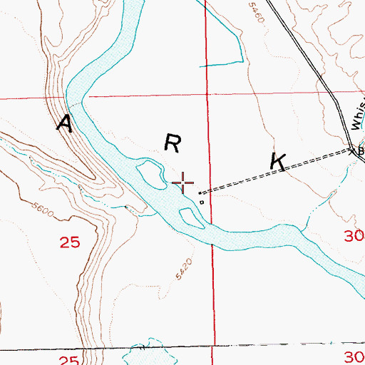 Topographic Map of Elm Grove Camp, UT
