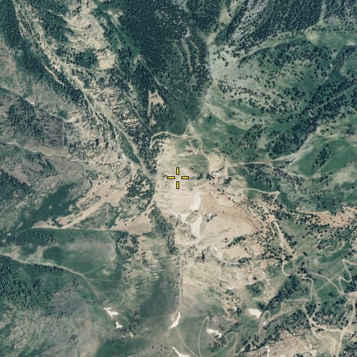 Aerial/Satellite Image of Allen Peak, UT