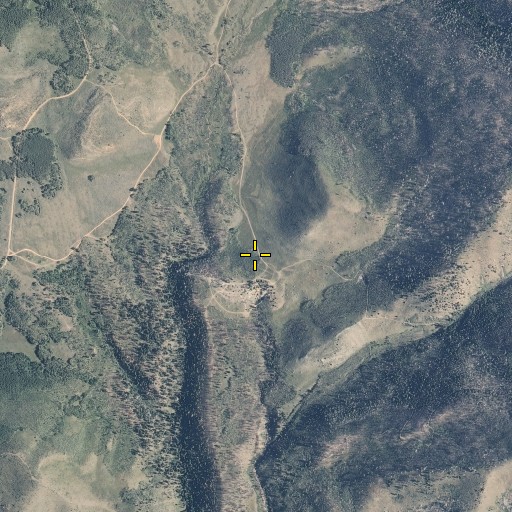 Aerial/Satellite Image of Zeagher Cabin, UT