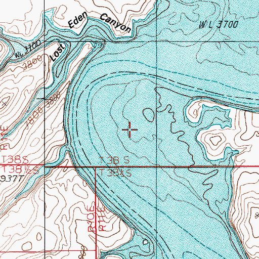 Topographic Map of Boston Bar (historical), UT