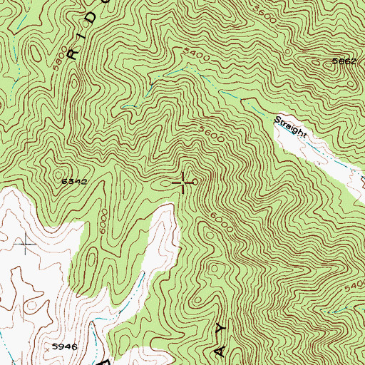 Topographic Map of Dugway Ridge, UT