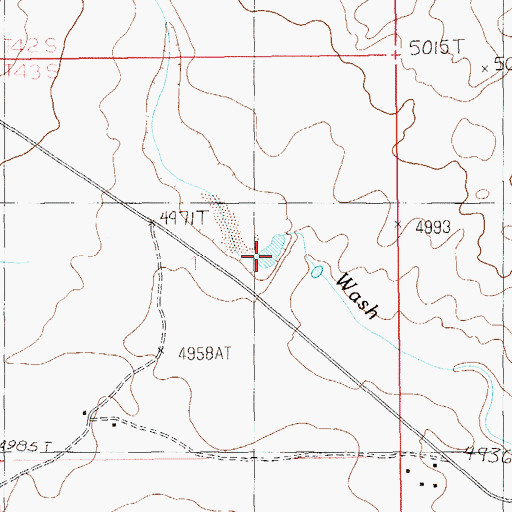 Topographic Map of Halgaitoh Spring, UT