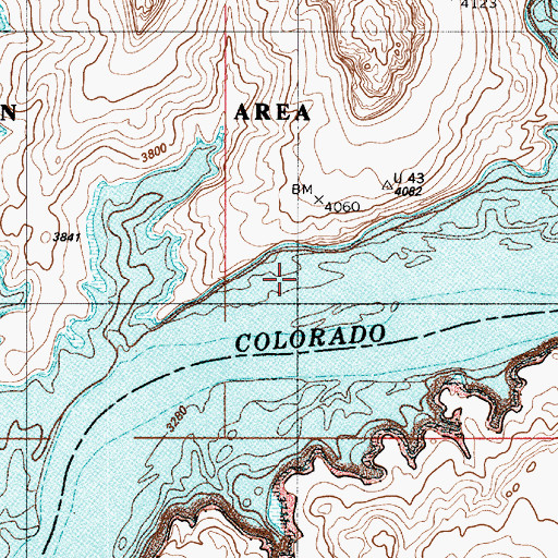 Topographic Map of Klondike Bar (historical), UT