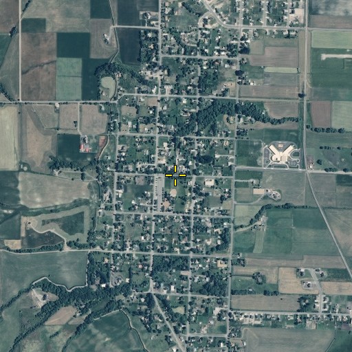 Aerial/Satellite Image of Mendon, UT