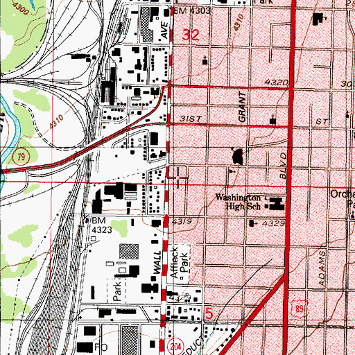 Topographic Map of Church of God of Prophecy, UT