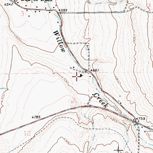 Topographic Map of The Church of Jesus Christ of Latter Day Saints, UT