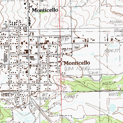 Topographic Map of The Church of Jesus Christ of Latter Day Saints, UT