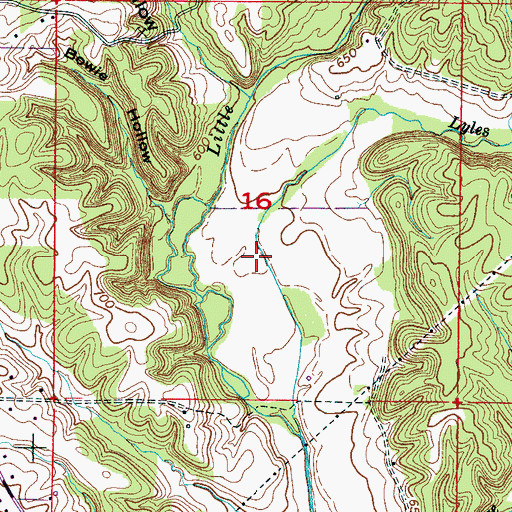 Topographic Map of Bretherick Plantation (historical), AL