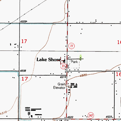 Topographic Map of The Church of Jesus Christ of Latter Day Saints, UT