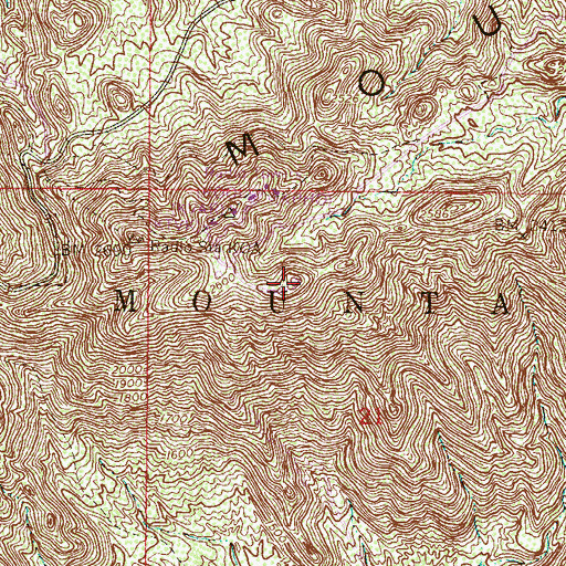 Topographic Map of Gila Valley Lookout, AZ