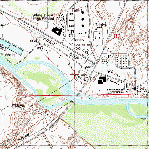 Topographic Map of The Church of Jesus Christ of Latter Day Saints, UT