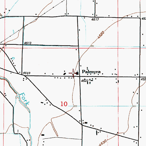 Topographic Map of The Church of Jesus Christ of Latter Day Saints, UT