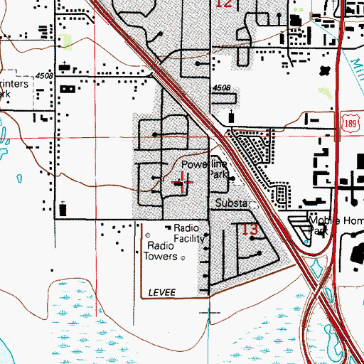 Topographic Map of The Church of Jesus Christ of Latter Day Saints, UT