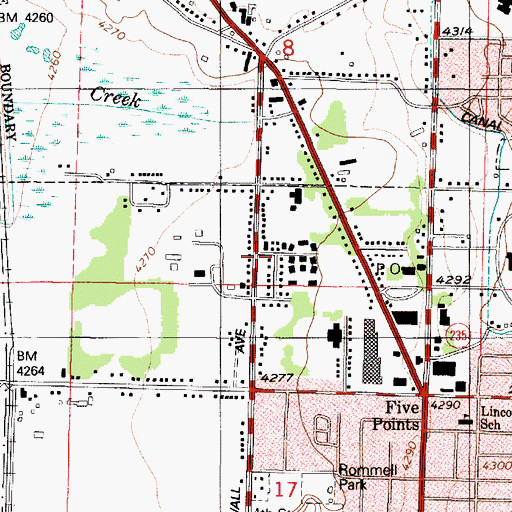 Topographic Map of Parkwood Estates Condominium, UT