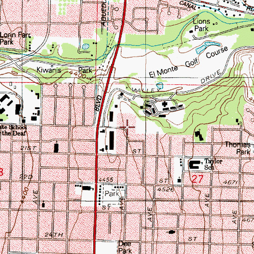 Topographic Map of Eastgrove Condominium, UT