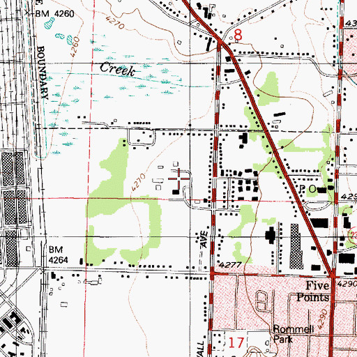 Topographic Map of Bingham Fort (historical), UT