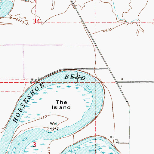 Topographic Map of Cache Valley, UT