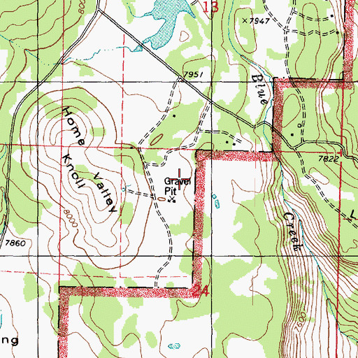 Topographic Map of Lower Kolob Plateau, UT