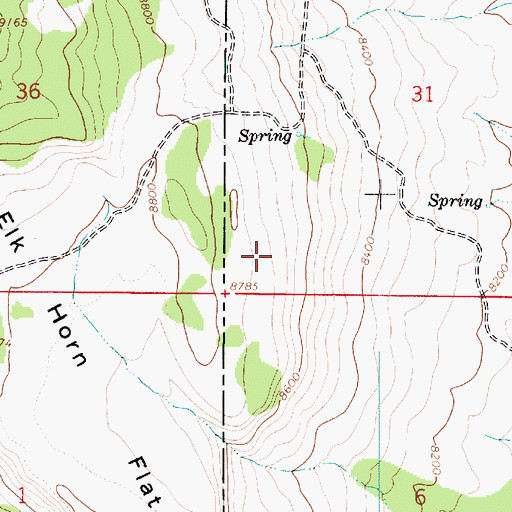 Topographic Map of Lone Tree, UT