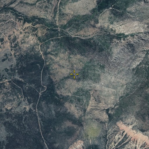 Aerial/Satellite Image of Mud Spring, UT