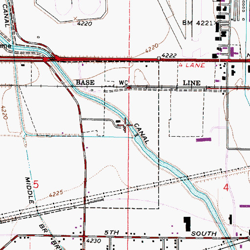 Topographic Map of Salt Lake Valley, UT