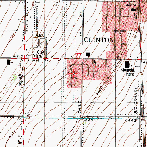 Topographic Map of Al Vi Village, UT