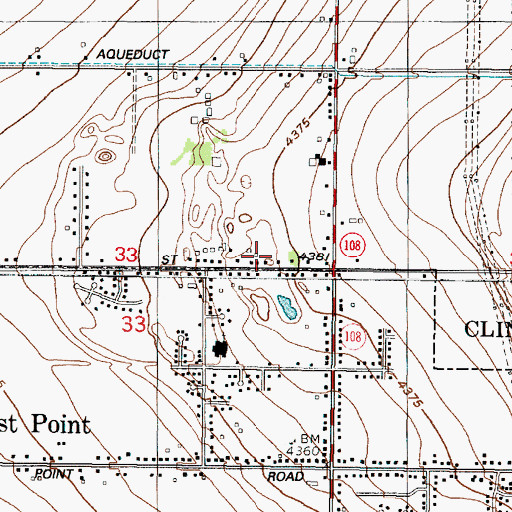 Topographic Map of Christensen, UT