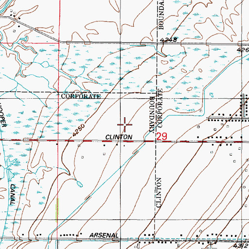 Topographic Map of Fuit, UT