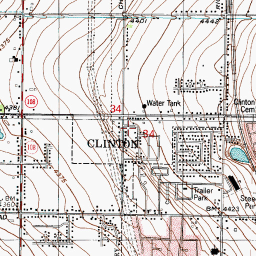 Topographic Map of Glade Nielsen, UT