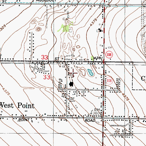Topographic Map of Stuart, UT