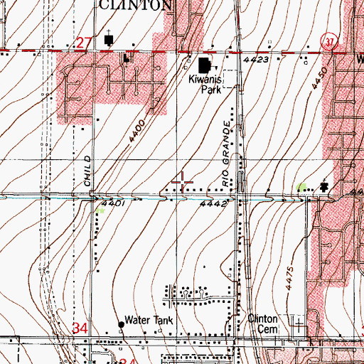 Topographic Map of William R Patterson, UT