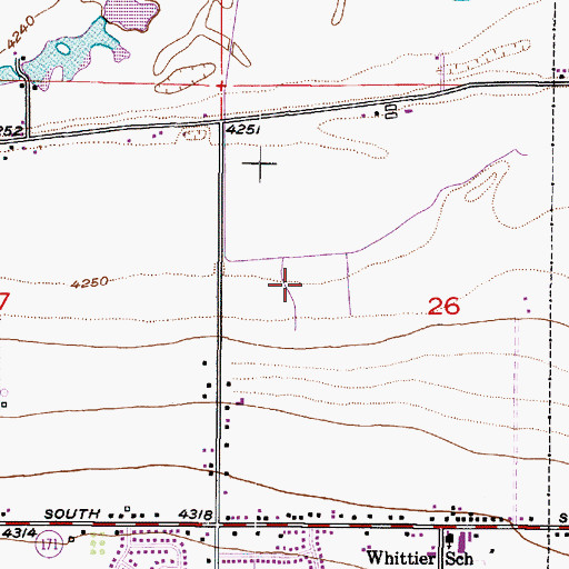 Topographic Map of Circle Tree, UT