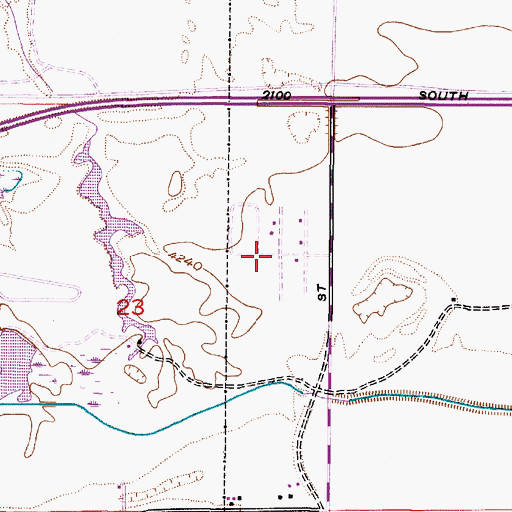 Topographic Map of Haynes Addition, UT