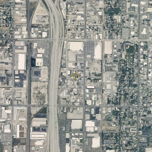 Aerial/Satellite Image of Burr Oak Addition, UT