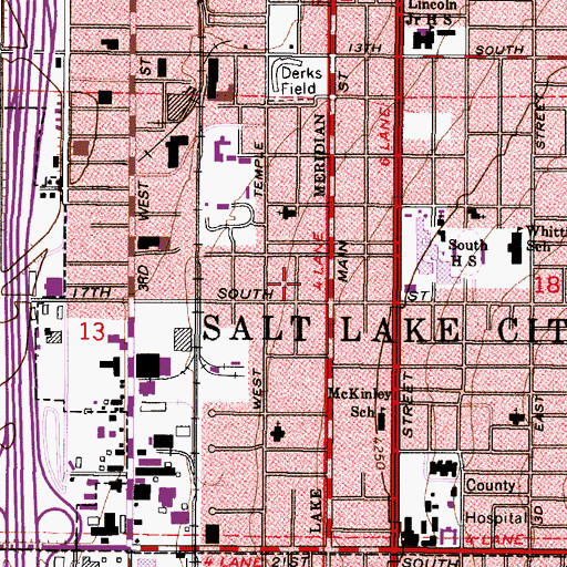 Topographic Map of Dunford, UT