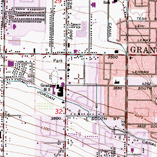 Topographic Map of Engel, UT