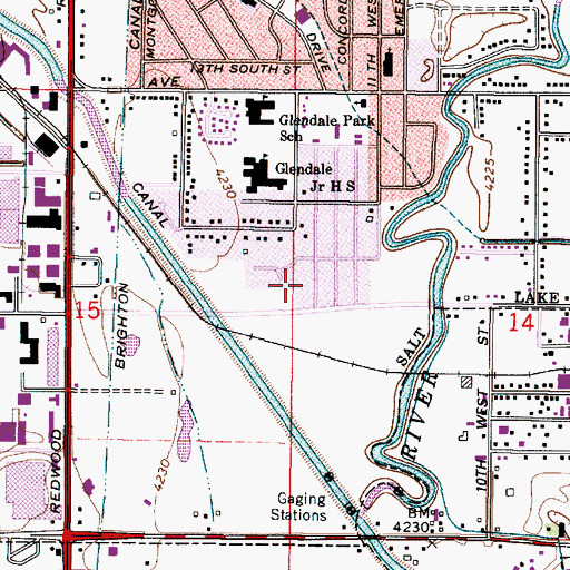 Topographic Map of Loma Lee Park, UT