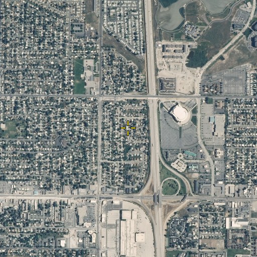 Aerial/Satellite Image of Maple Meadows, UT