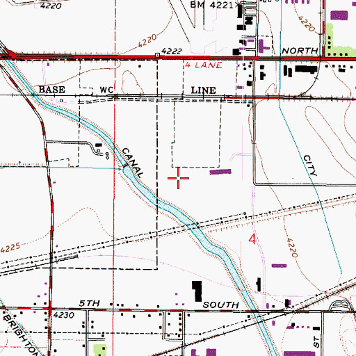 Topographic Map of Mechling and Fleming, UT