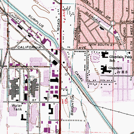 Topographic Map of Utah Southern Addition, UT