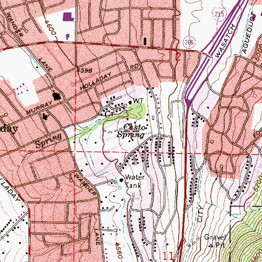 Topographic Map of Broadbent, UT