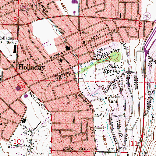 Topographic Map of Callister, UT