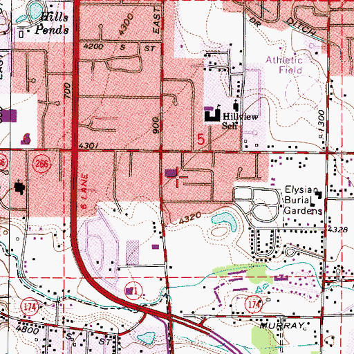 Topographic Map of Crus, UT