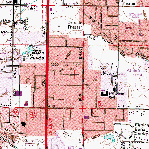Topographic Map of Startup, UT