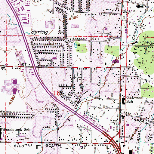 Topographic Map of Lornadale, UT